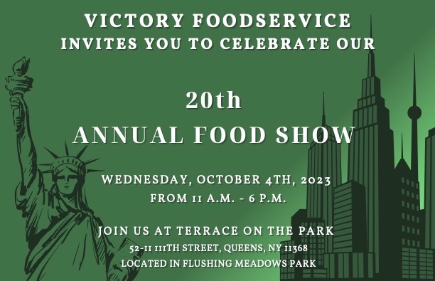 Victory's Th Annual Food Show Invitation